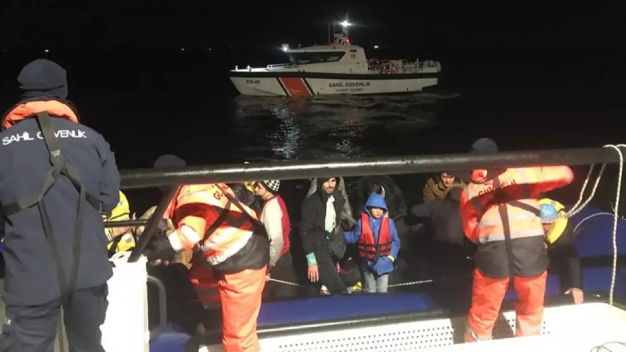 Fethiye’de Yunanistan’ın ölüme ittiği düzensiz göçmenler kurtarıldı