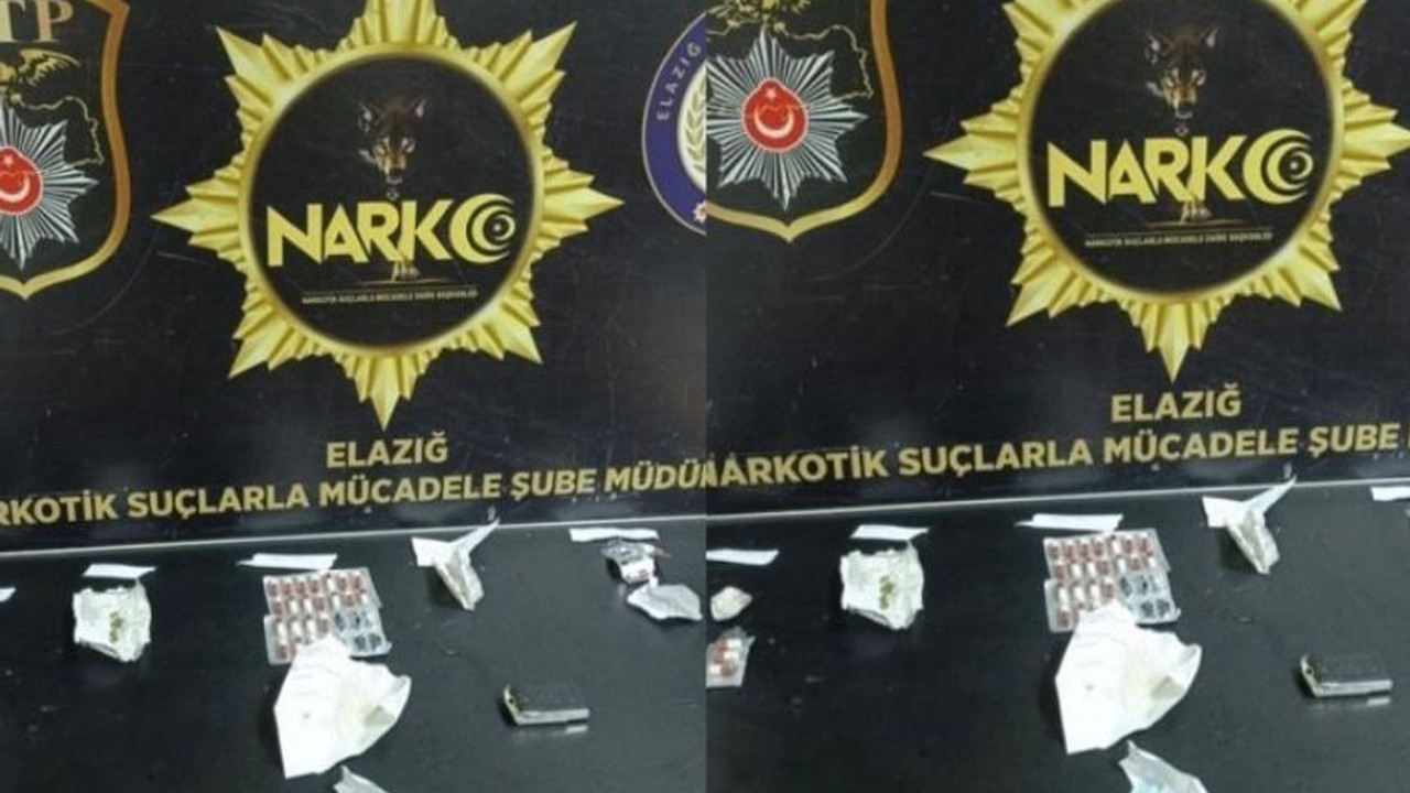 Elazığ’da zehir tacirleri emniyetin ağına takıldı