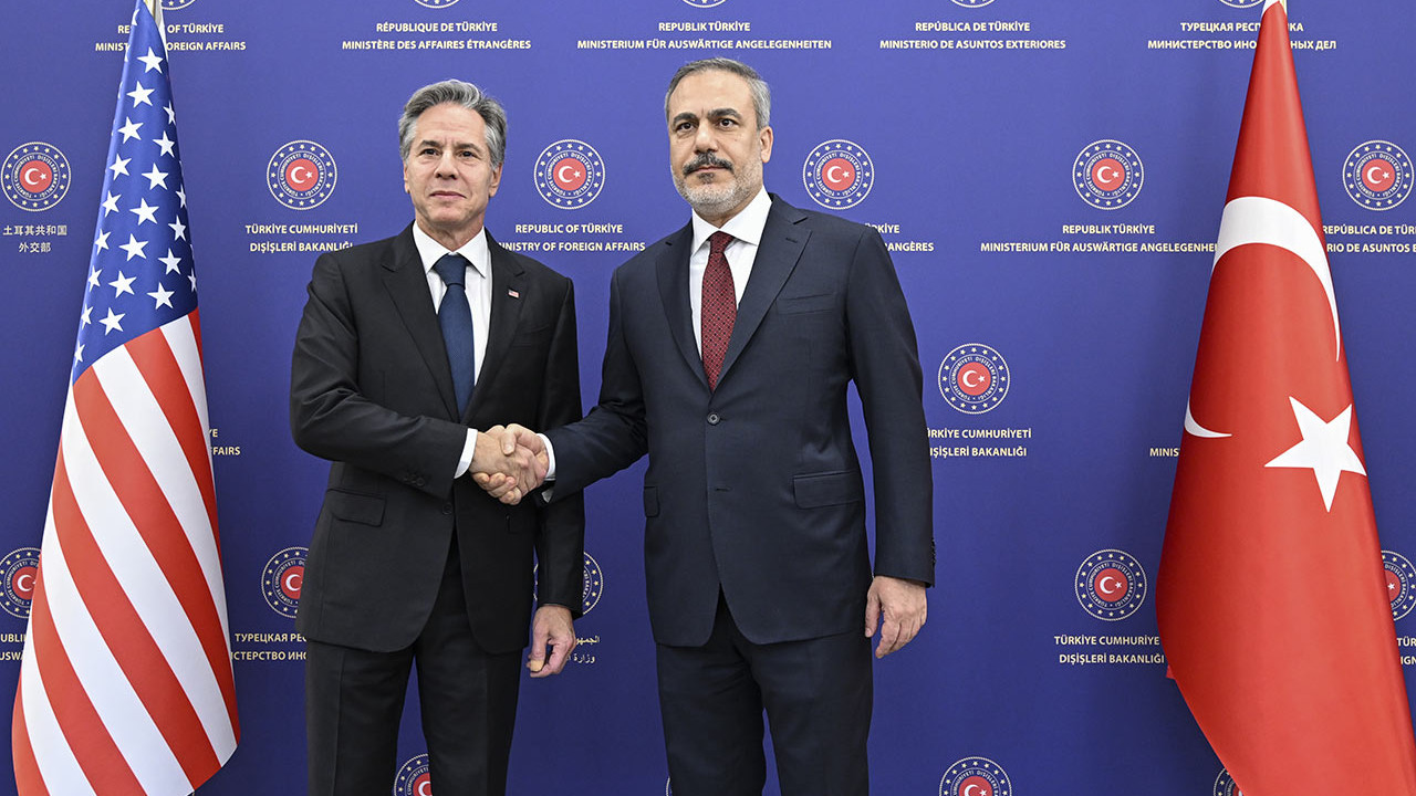 Hakan Fidan ve Antony Blinken'dan 2,5 saatlik görüşme