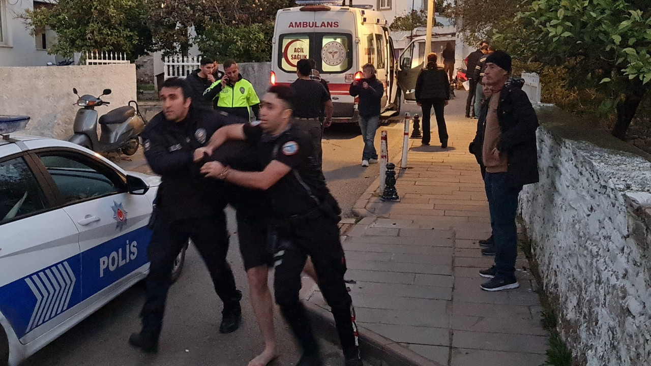 Bodrum’da vahşet: Annesini boğazından bıçakladı!