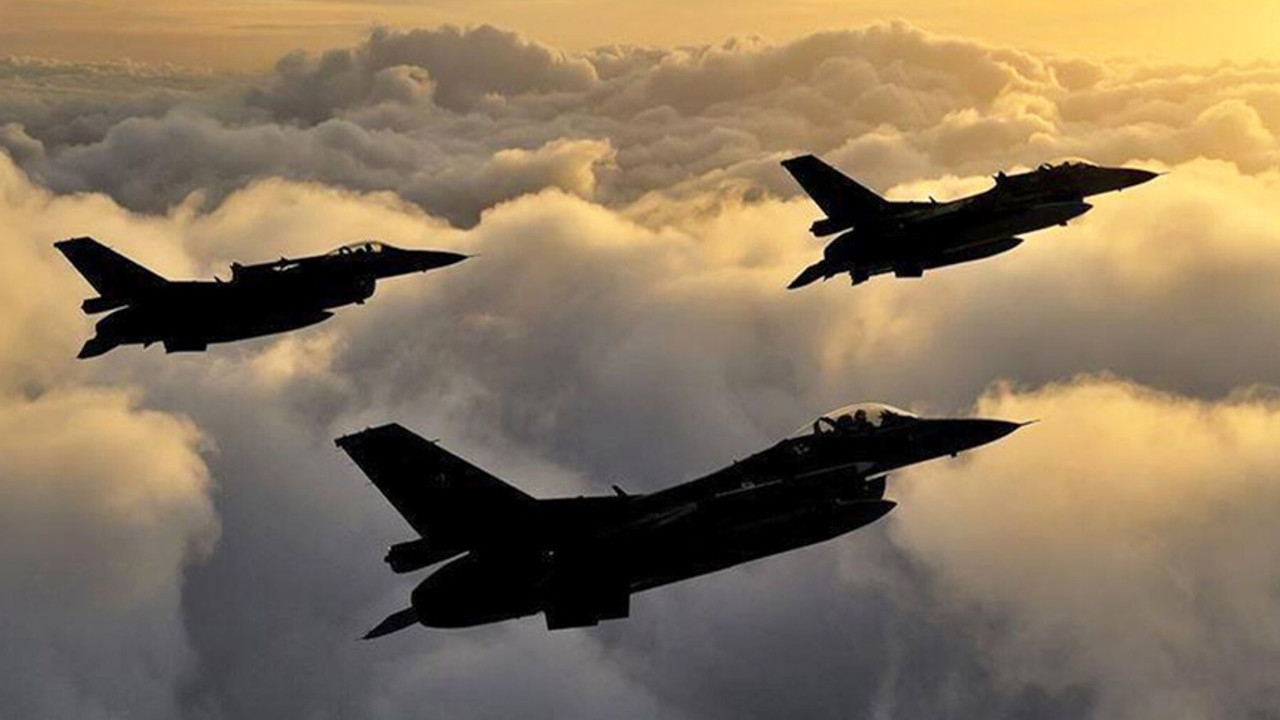 Irak'ın kuzeyine hava harekatı: 15 terör hedefi yok edildi