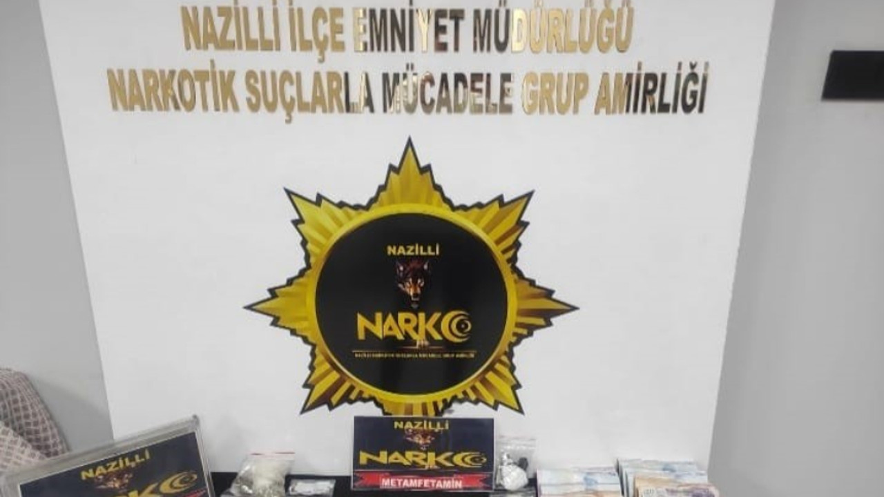 Nazilli’de polis ekipleri, zehir tacirini kıskaca aldı: Suçüstü yakalandı