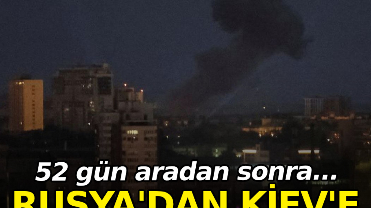 Rusya'dan Kiev'e 52 gün aradan sonra balistik füze saldırısı!