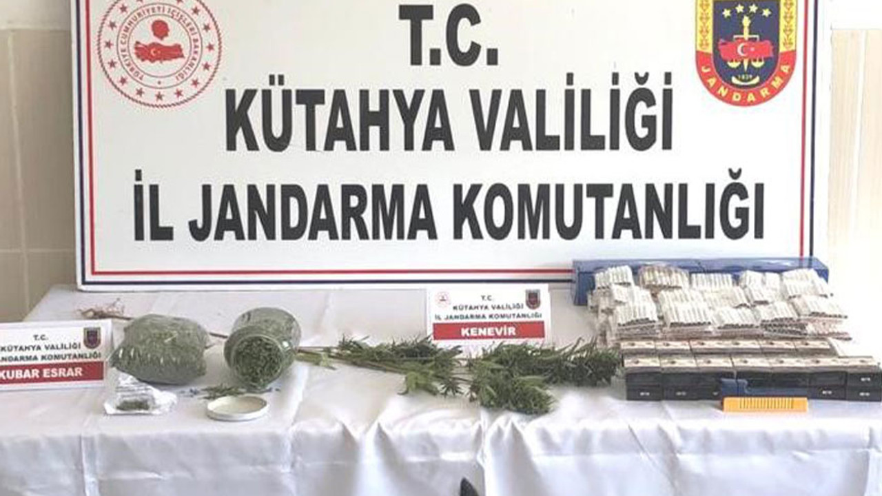 Jandarmadan uyuşturucu ve kaçak sigara operasyonu