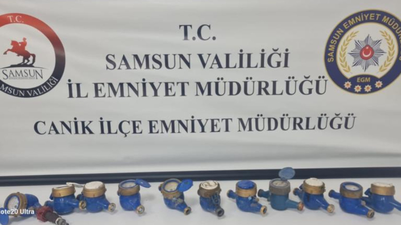 Farklı adreslere dadanmışlardı: Su saati hırsızları yakalandı