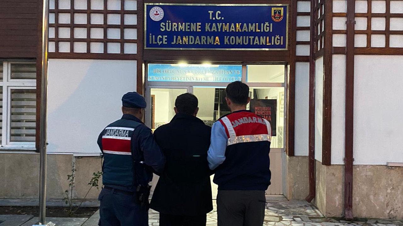 Cinayet suçlusu Trabzon’da enselendi!
