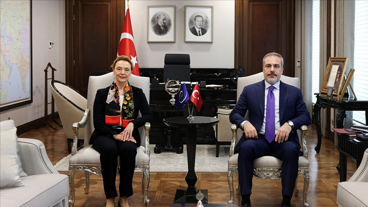 Hakan Fidan, AK Genel Sekreterini kabul etti