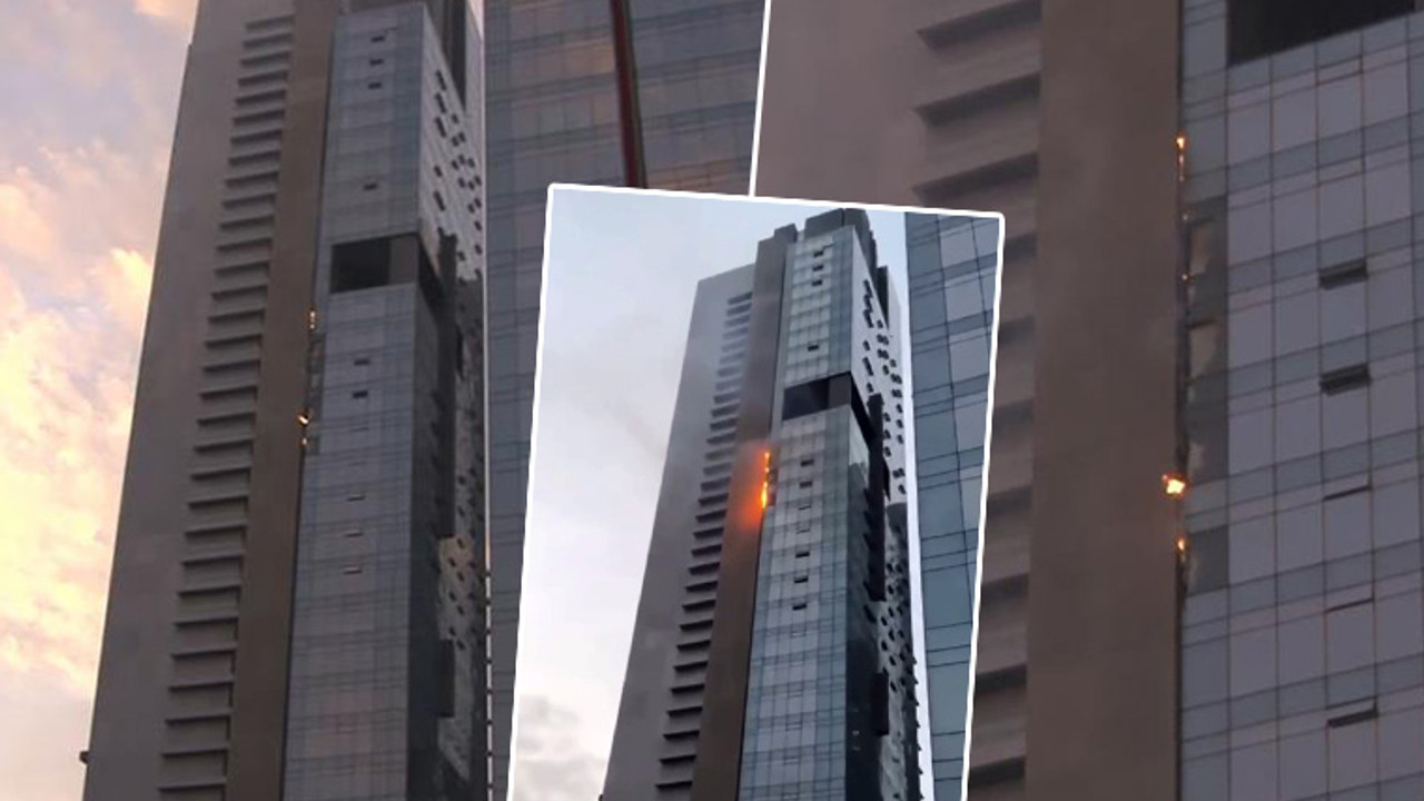 Şişli’de 42 katlı rezidansta korkutan yangın: Alevler yükseldi, ekiplerin yoğun çalışmasıyla söndürüldü