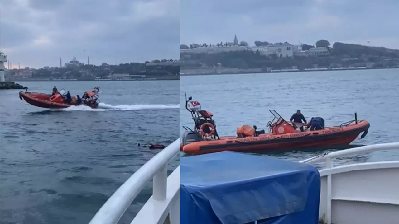 Beşiktaş Kadıköy vapurunda korku dolu anlar! Bir anda denize düştü