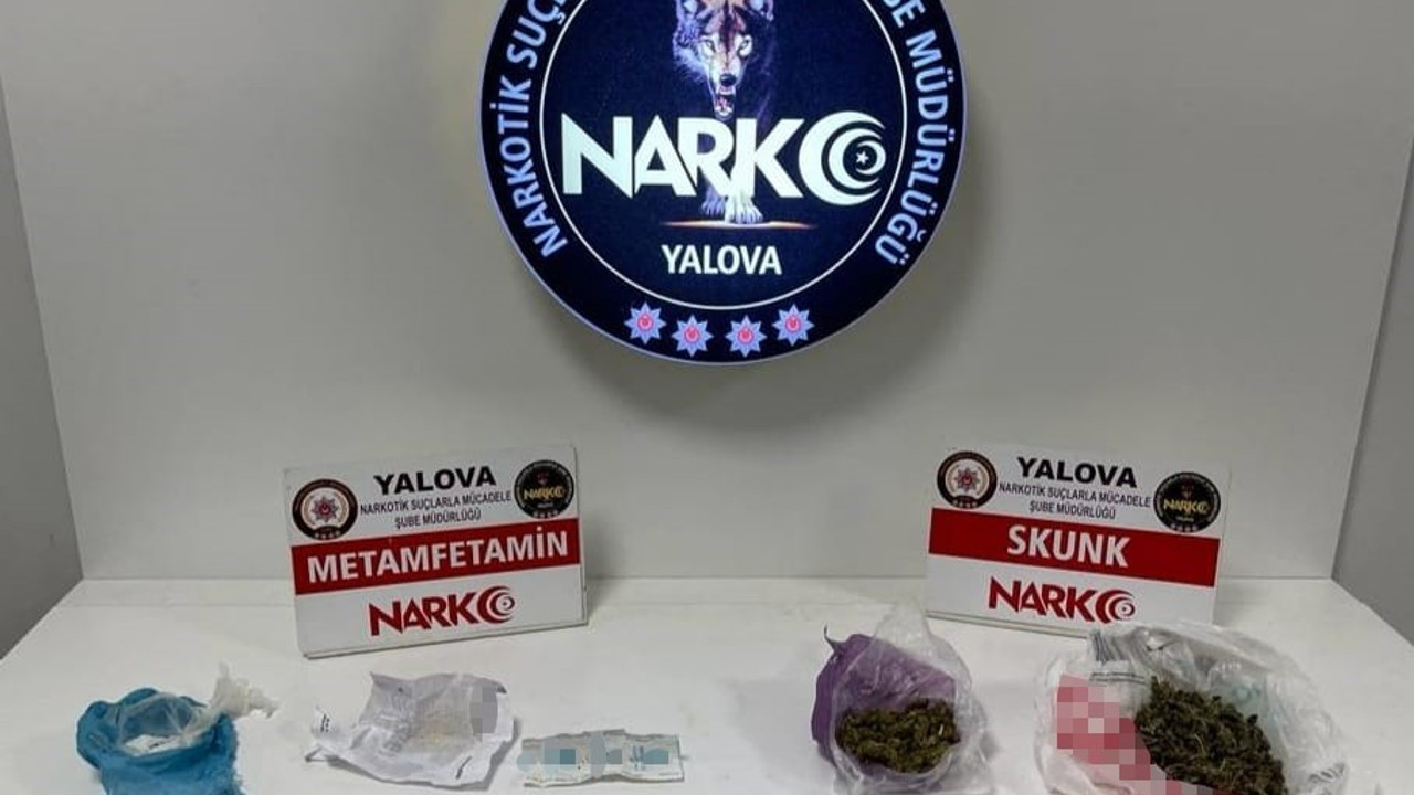 Zehir tacirlerine Yalova’da şok baskın: Polis 3 şüpheliyi gözaltına aldı