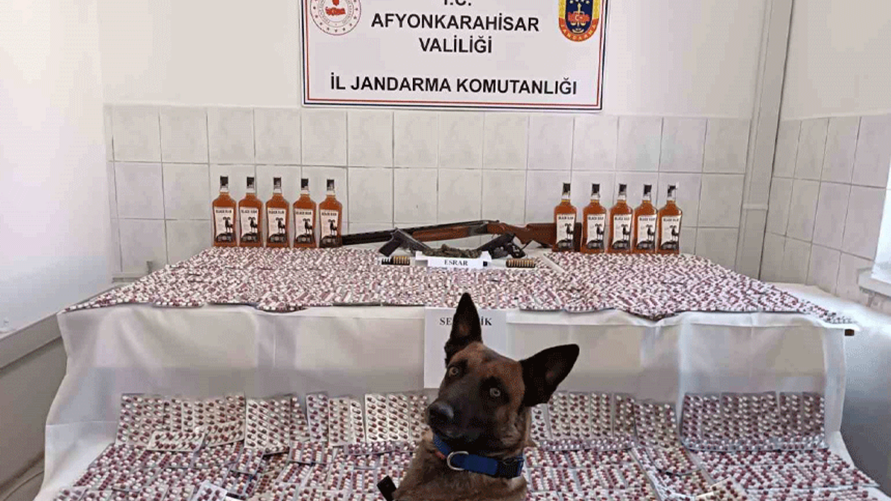 Afyonkarahisar’da uyuşturucu operasyonu!