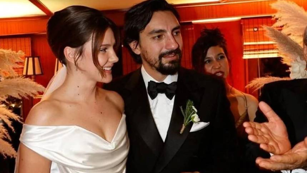 Alina Boz ile Umut Evirgen dünya evine girdi: İşte düğünden ilk kareler