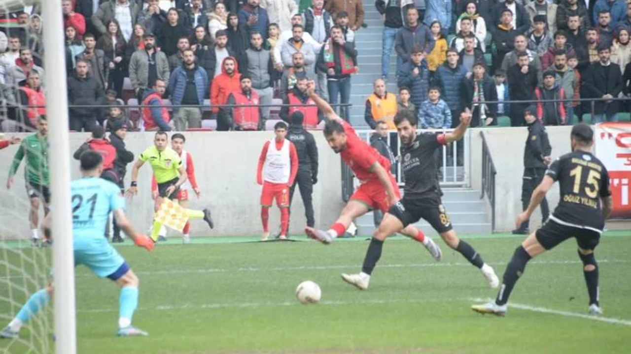 Amedspor liderlik koltuğunu kaptırdı