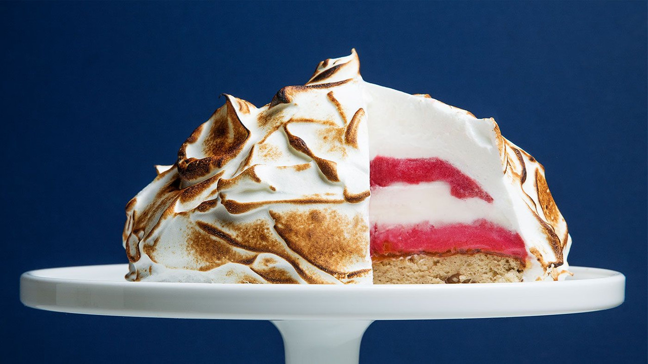 Baked Alaska tatlısı nasıl yapılır? Baked Alaska keki tarifi…