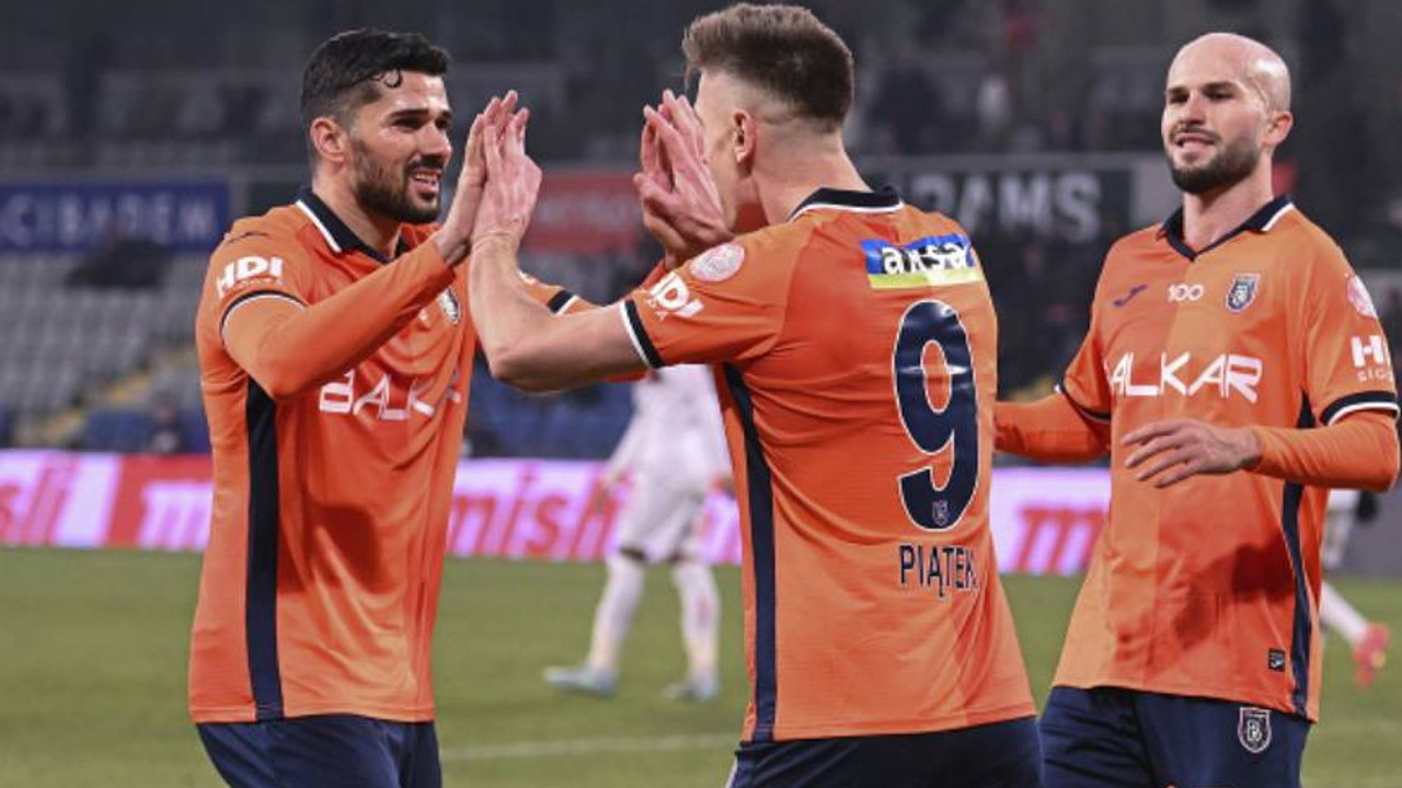 Başakşehir 3 puanı 3 golle aldı