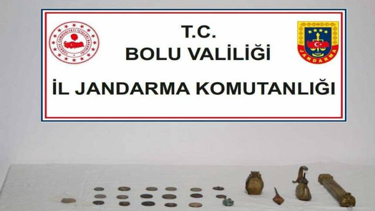 Bolu’da tarihi eser kaçakçısı bir şüpheli yakalandı