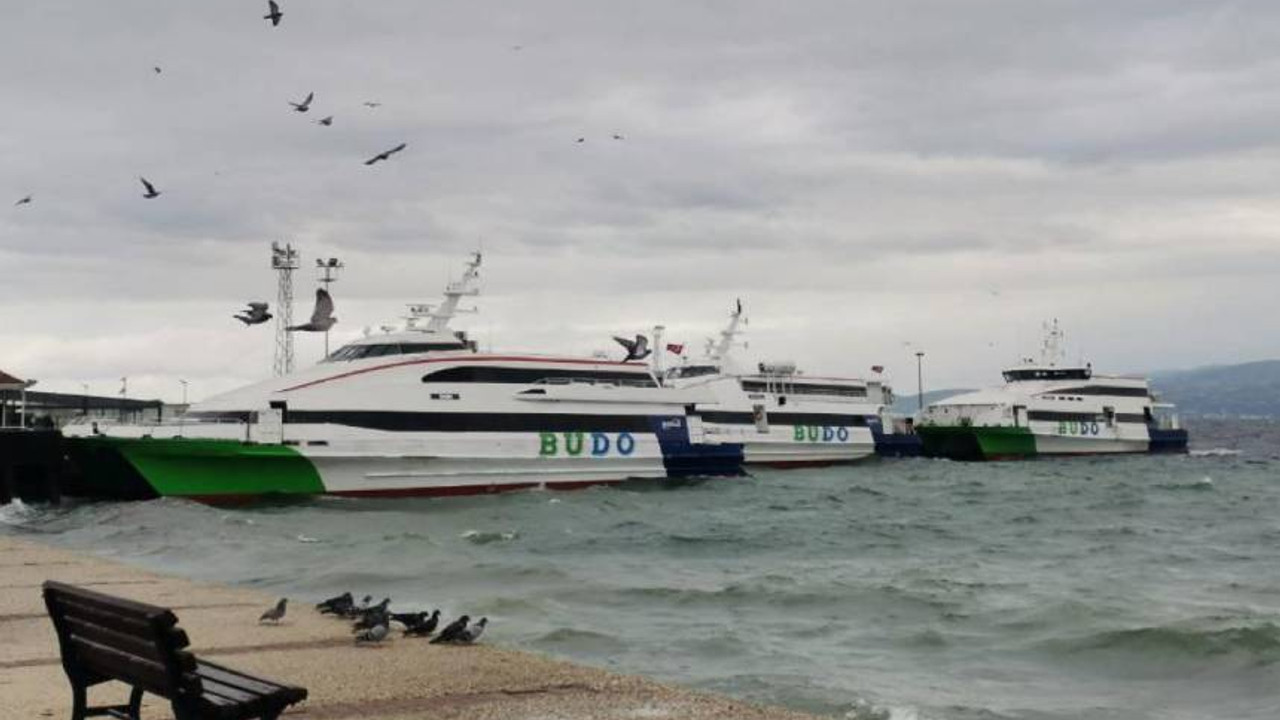 BUDO'nun bazı seferleri iptal edildi