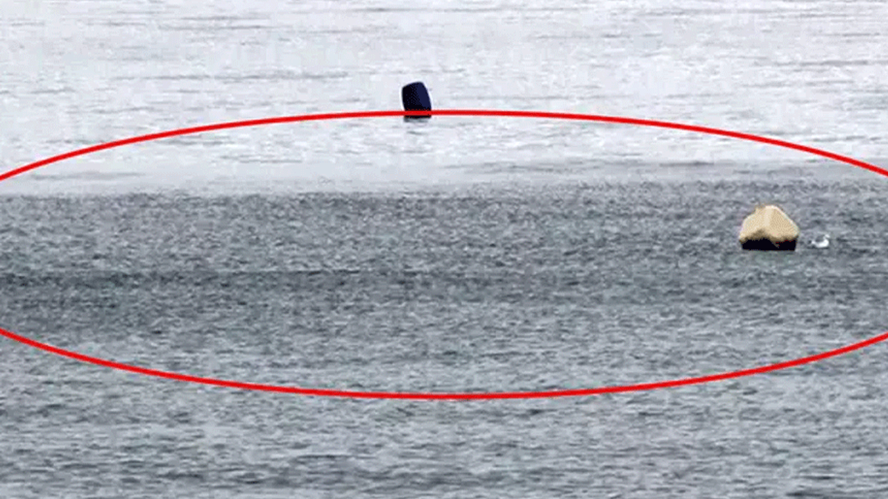 Deprem sonrası Marmara Denizi'nde korkutan görüntü! Yeni bir depremin habercisi mi?