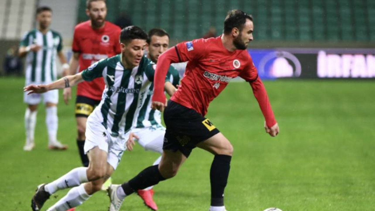 Giresun'da sevinen Gençlerbirliği oldu
