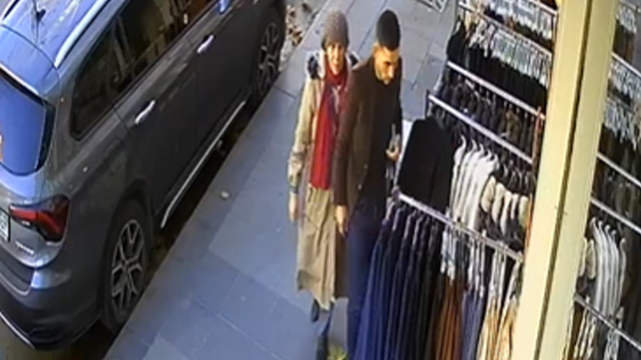 Önce rengine baktı, sonra çaldı!