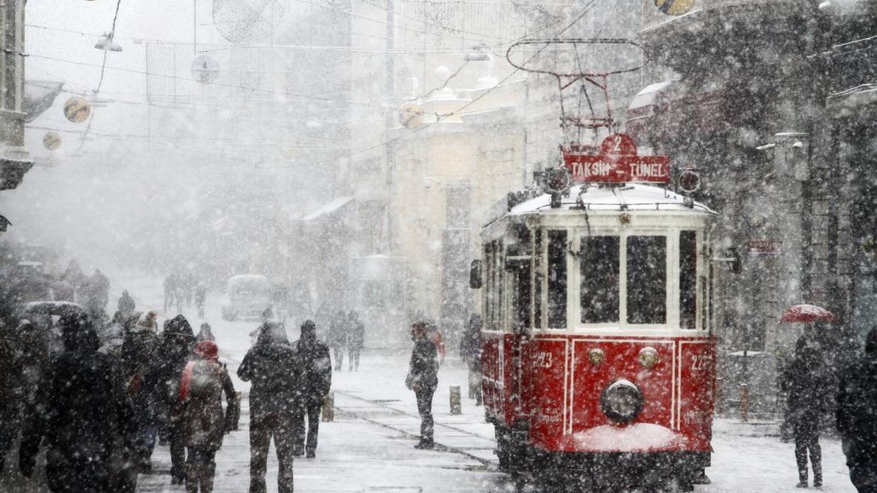 İstanbul'a Kar Geliyor! AKOM UYARDI! Meteoroloji İstanbul Hava Durumu..