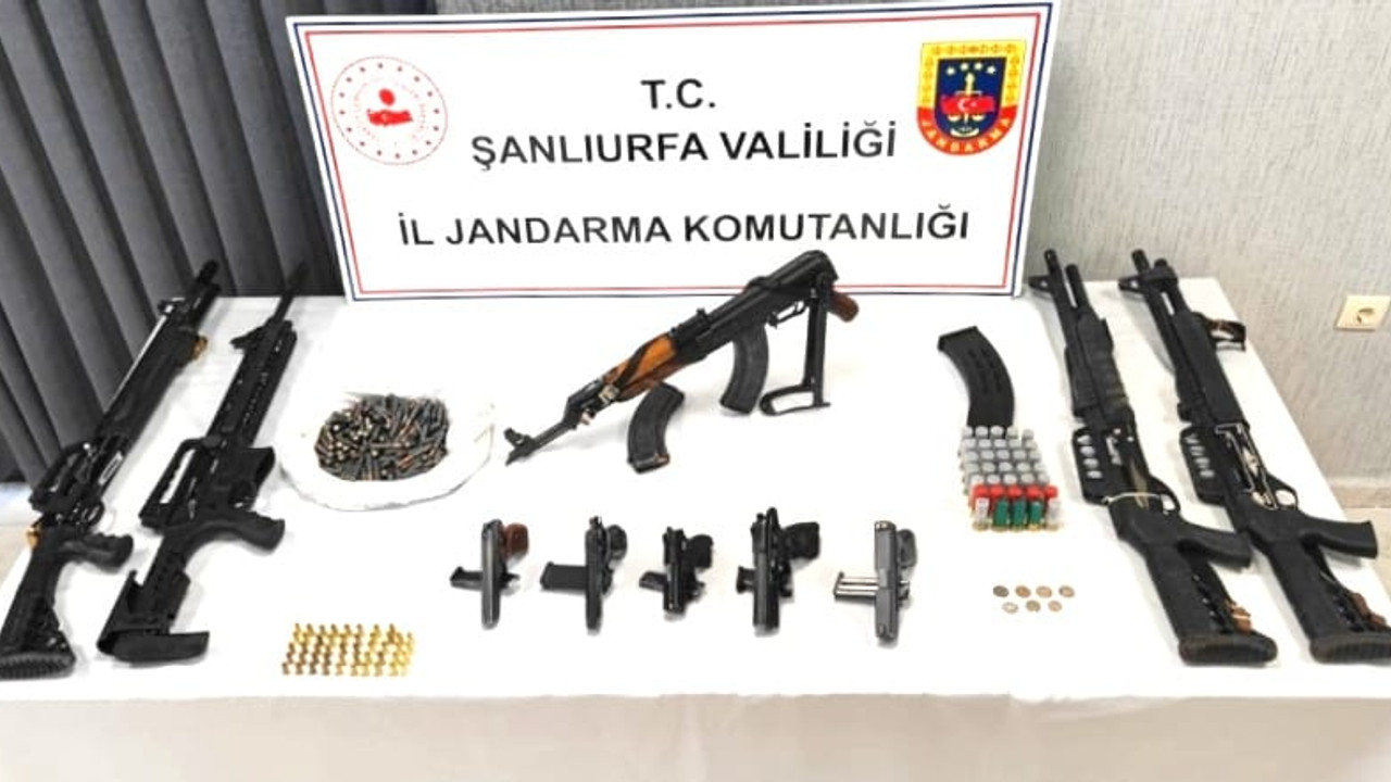 Jandarma’dan Şanlıurfa’da silah operasyonu