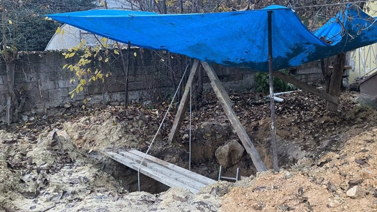 Karabük'te kaçak kazı operasyonu