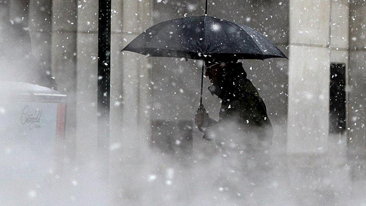 Meteoroloji 36 il için alarm verdi! Kar, sağanak, fırtına...