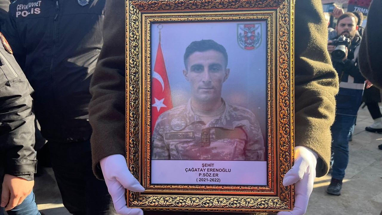 Önce gazi sonra şehit oldu: Şehit Çağatay Erenoğlu, memleketinde son yolculuğuna uğurlandı
