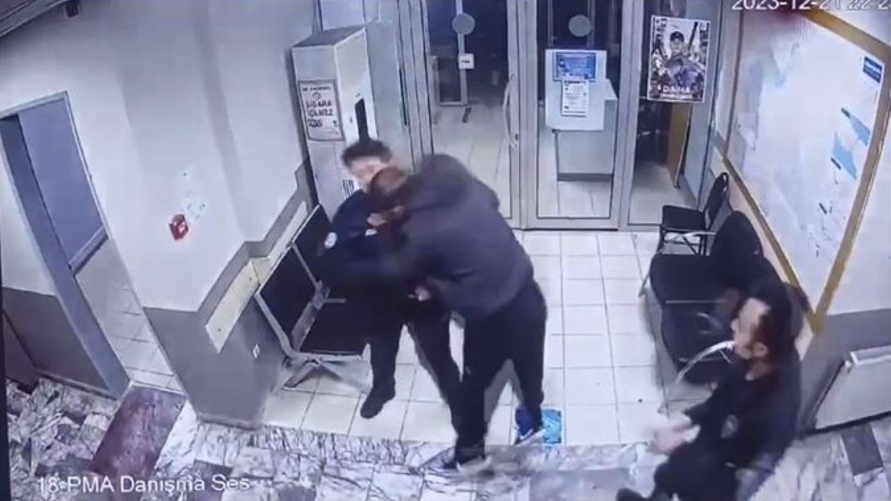 Gözltındaki şüpheli karakolda polise saldırdı!