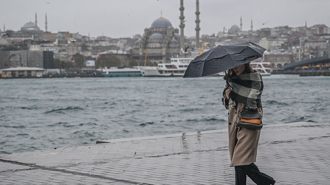 İstanbul için sağanak uyarısı yapıldı
