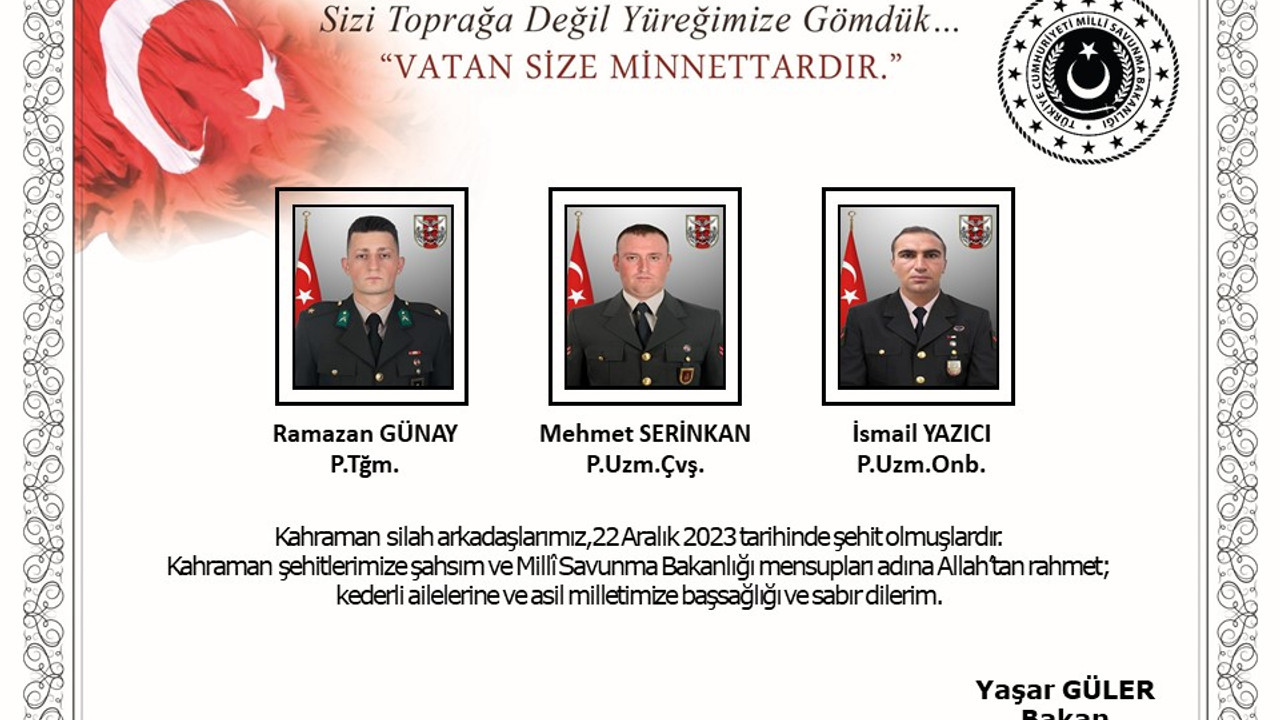 Türkiye şehitlerine ağlıyor... Kahramanların hikayesi yürek dağladı