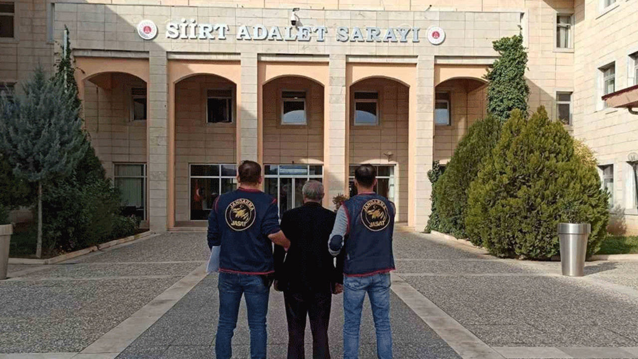 Siirt’te yakalanan terör örgütü üyesi tutuklandı