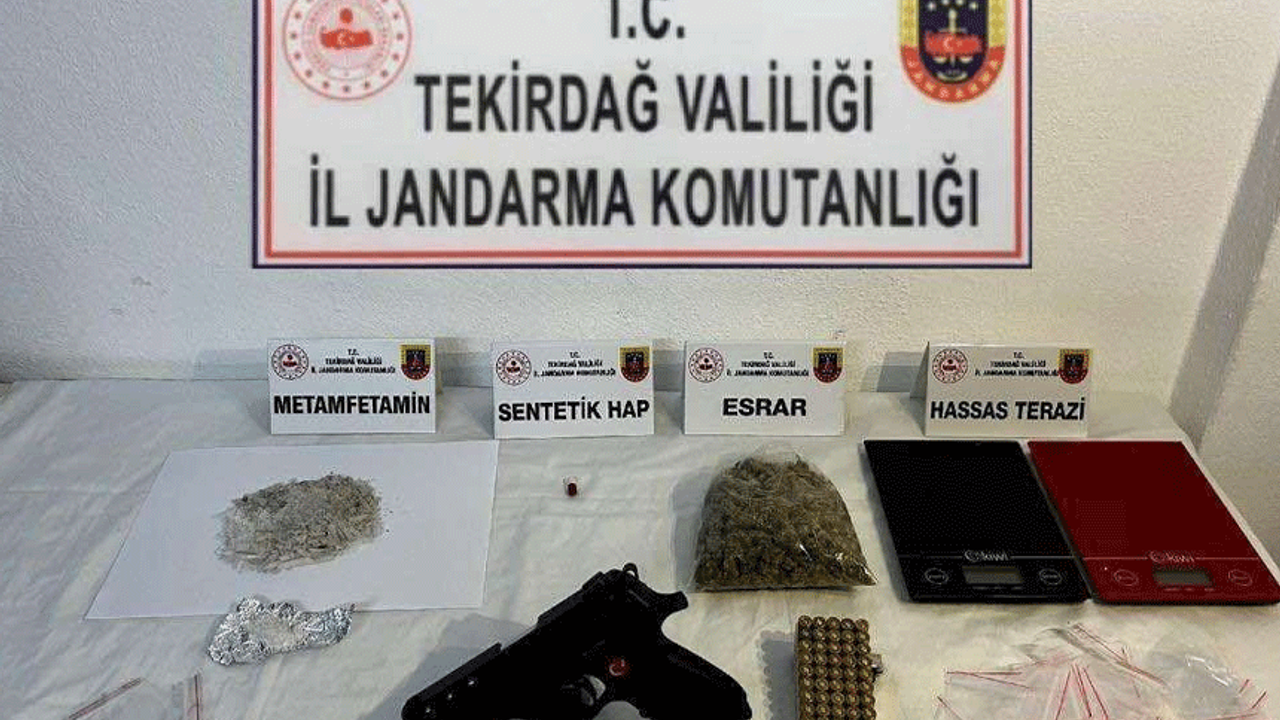 Tekirdağ'da uyuşturucuya geçit yok: 9 kişiye gözaltı