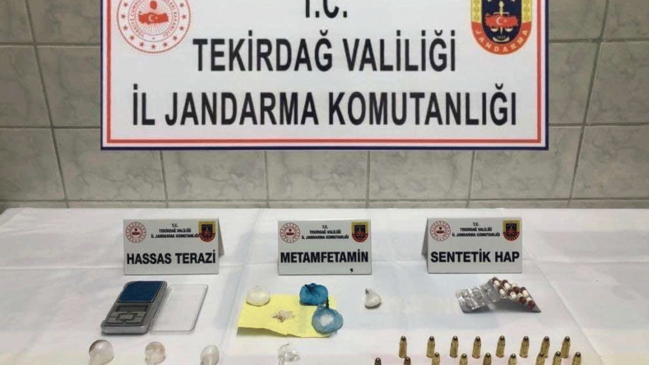 Tekirdağ’da jandarma ekiplerinden 'uyuşturucu' operasyonu