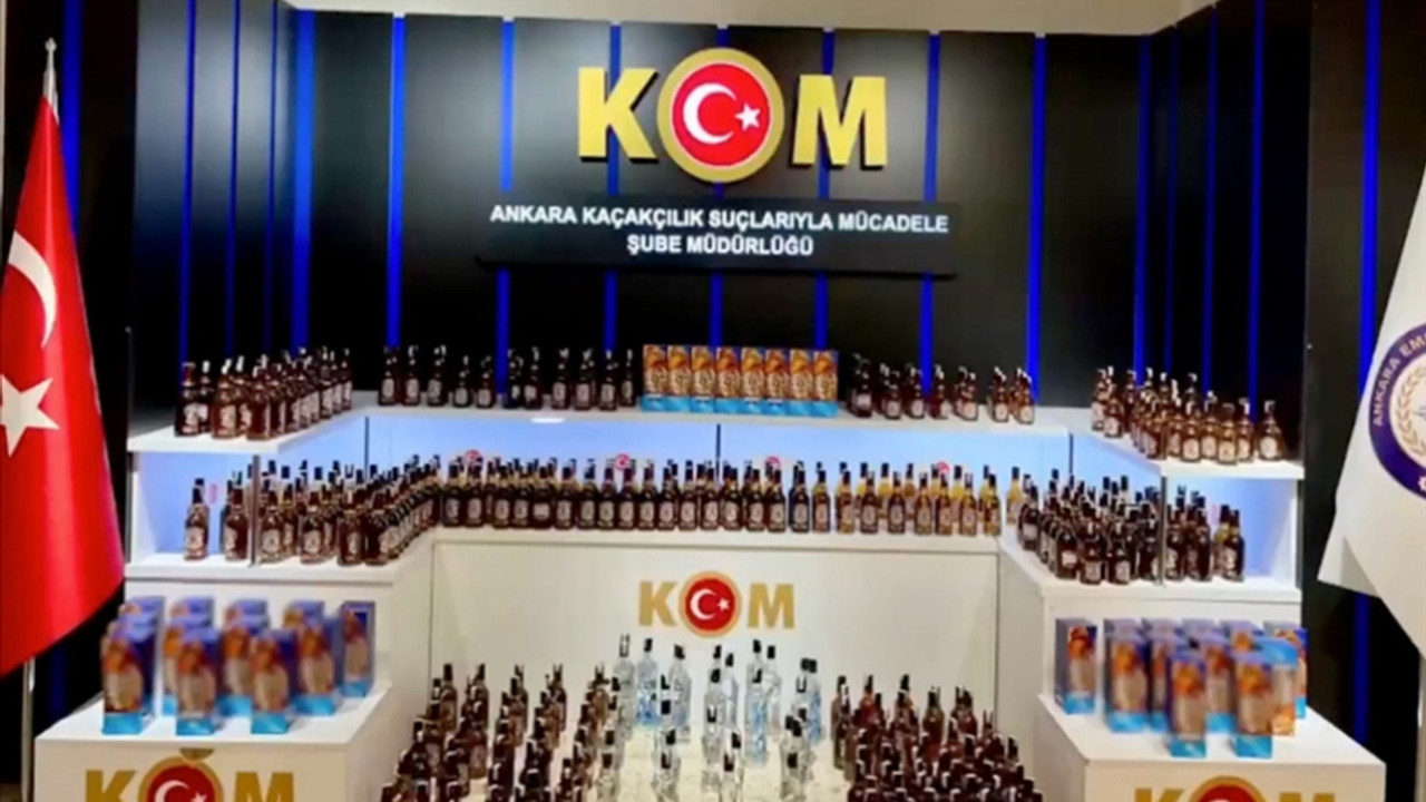 Ülke genelinde 'Çember-4' operasyonu: Tonlarca sahte alkol ele geçirildi