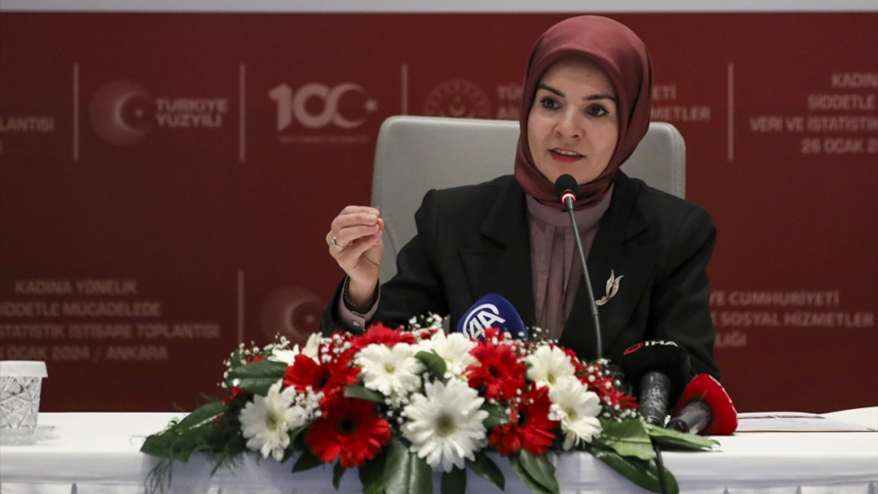 Bakan Göktaş, Kadına Yönelik Şiddetle Mücadelede Veri ve İstatistik İstişare Toplantısı'nda konuştu: