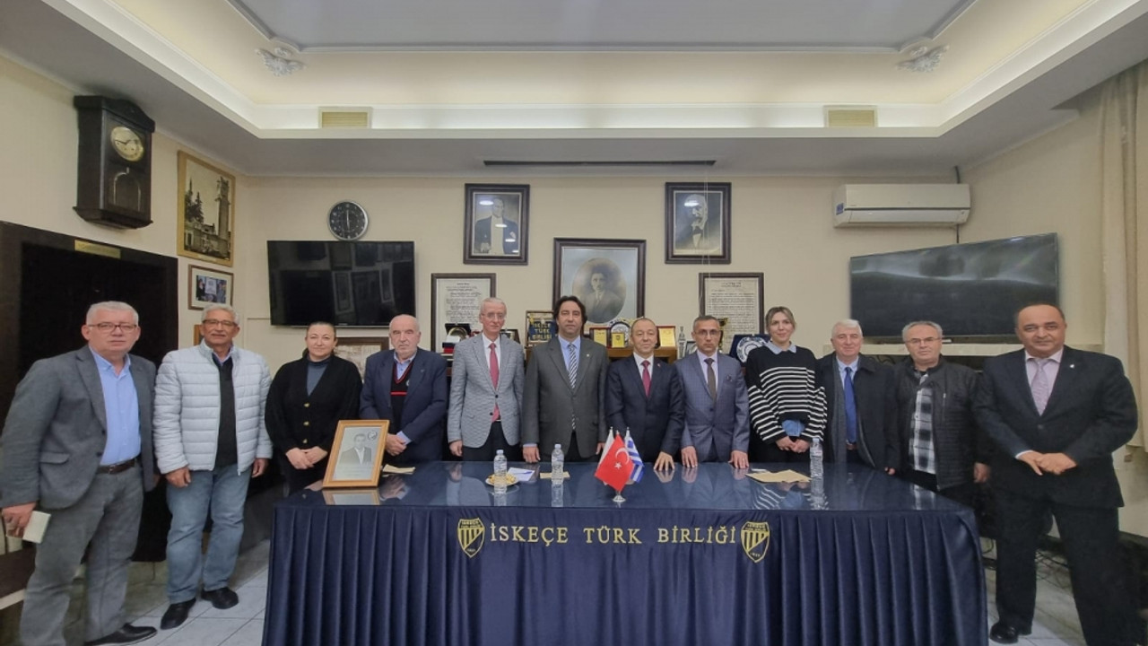 Balkan Rumeli Türkleri Konfederasyonundan Batı Trakya'ya ziyaret