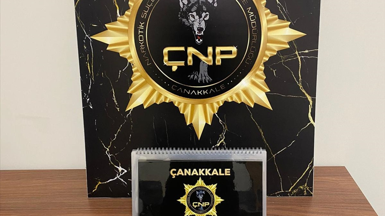 Çanakkale'de uyuşturucu ticareti yapan 2 şüpheli tutuklandı