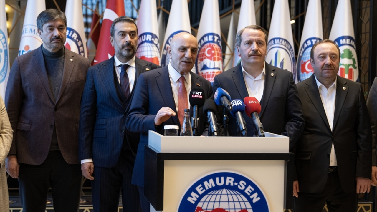 Cumhur İttifakı ABB Başkan adayı Altınok'tan MEMUR-SEN'e ziyaret