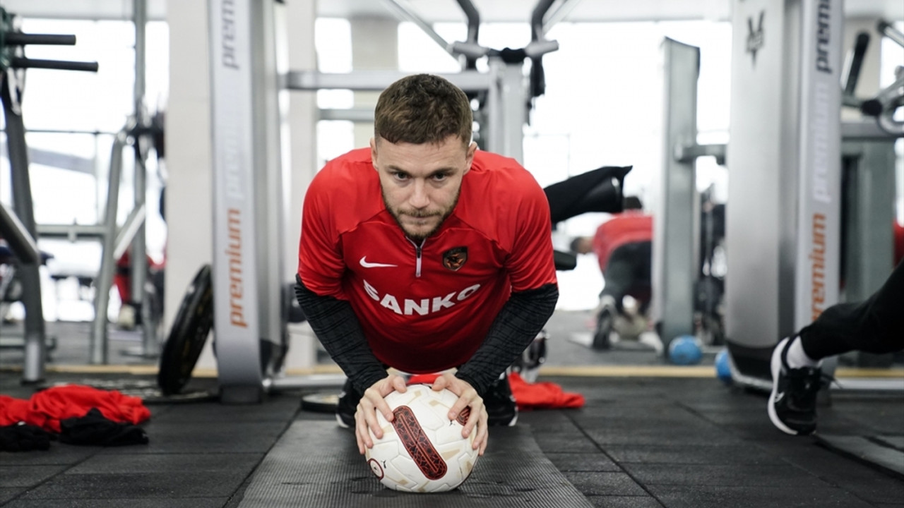 Gaziantep FK, Galatasaray maçının hazırlıklarını sürdürdü