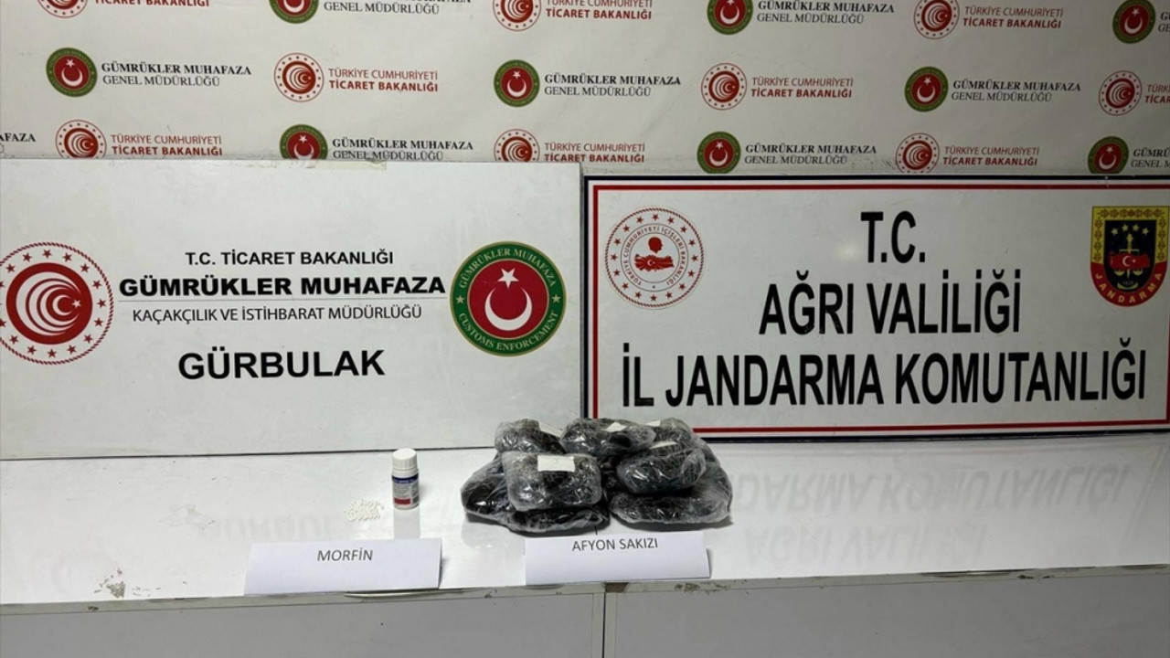 Gürbulak Gümrük Kapısı'nda 10 kilo 177 gram uyuşturucu ele geçirildi