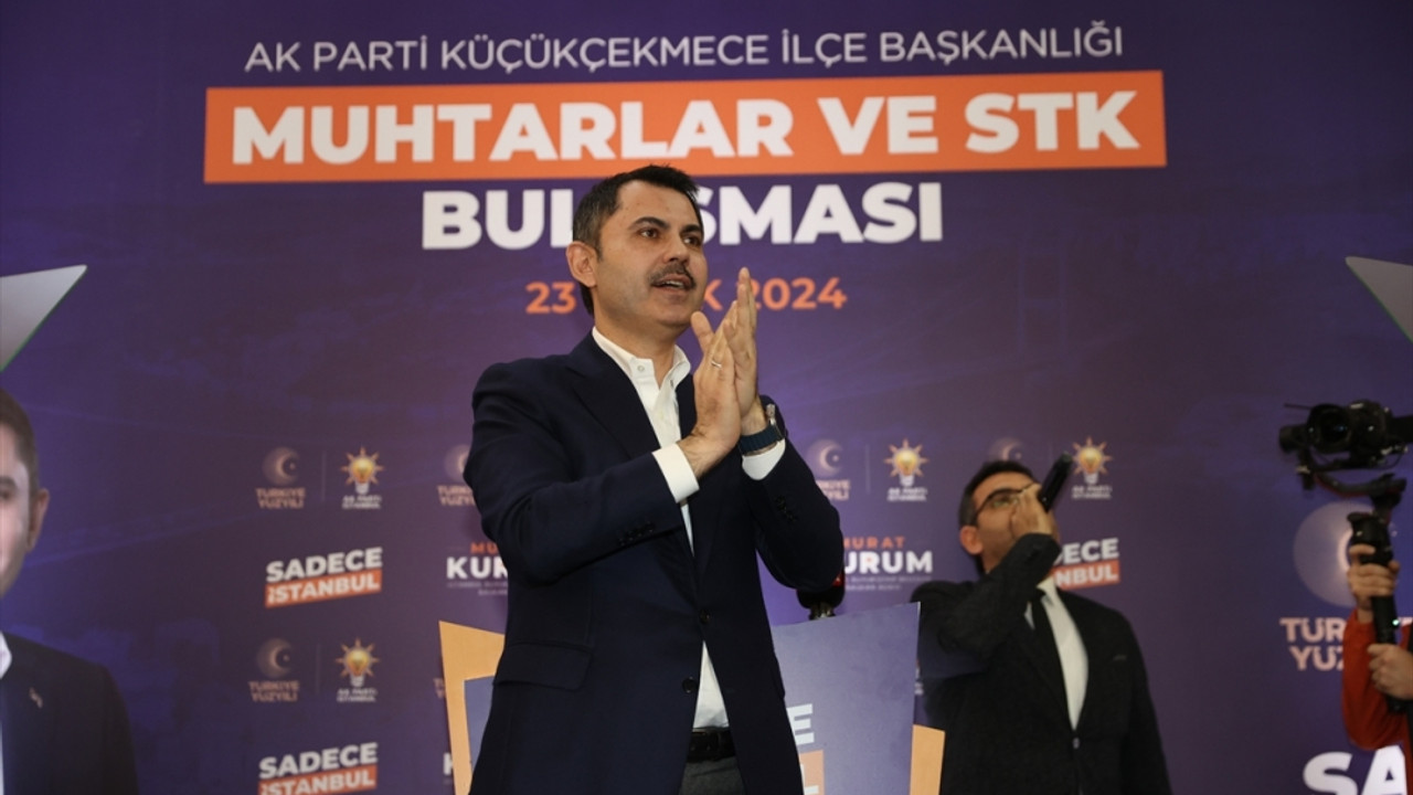 İBB Başkanı adayı Kurum, Küçükçekmece'de STK ve muhtarlarla buluştu: