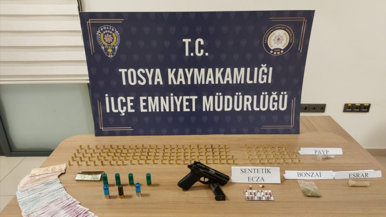 Kastamonu'da uyuşturucu operasyonunda 3 şüpheli gözaltına alındı