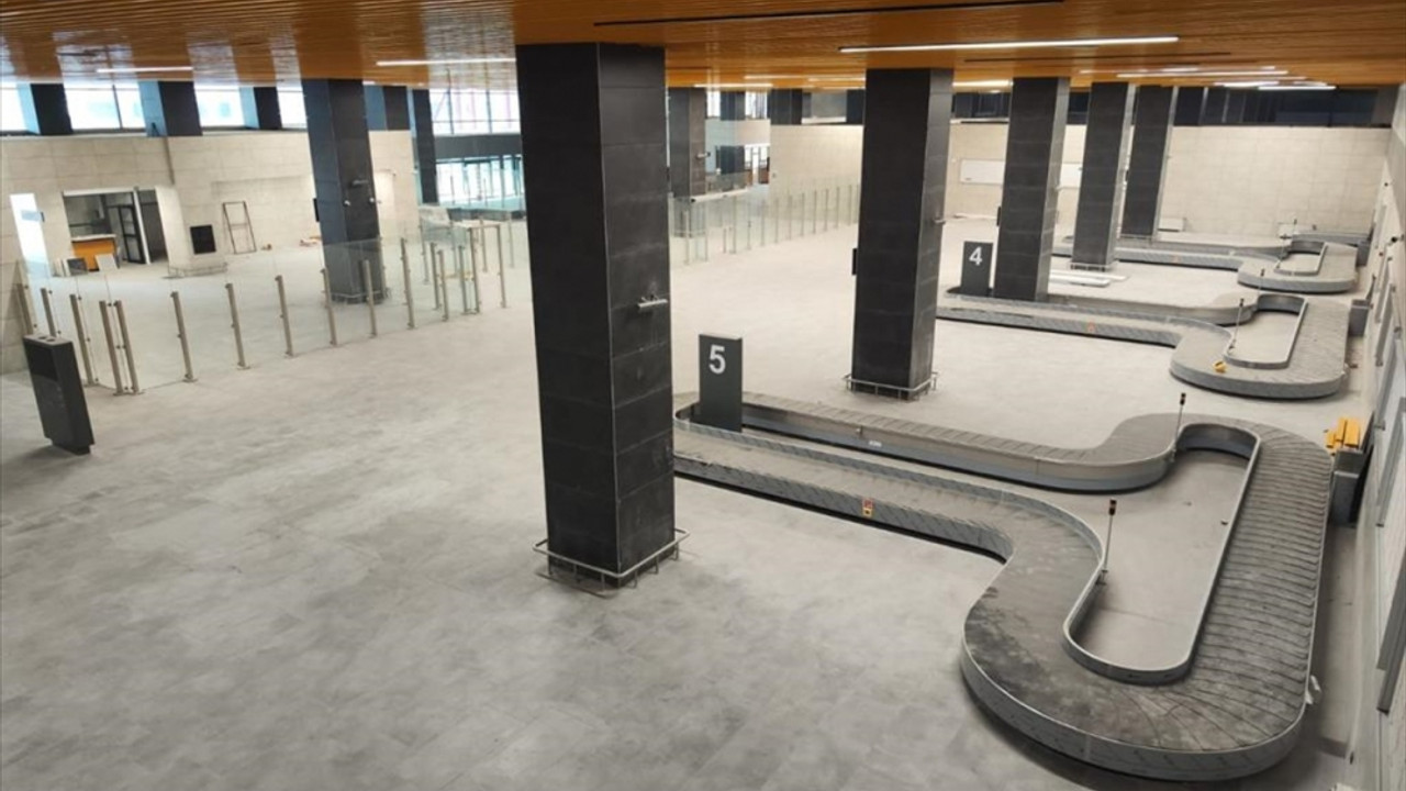 Kayseri Havalimanı'nın yeni terminal binası yapımında son aşamaya gelindi