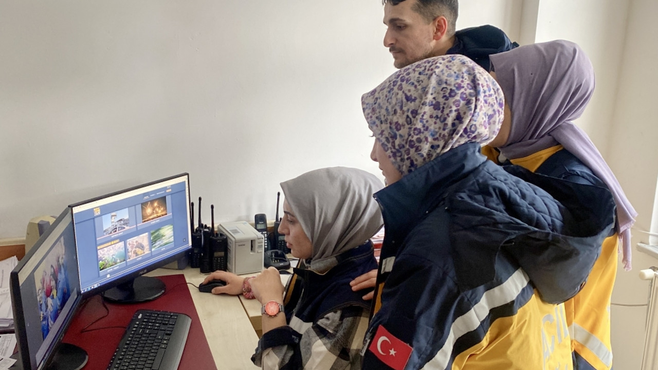 Kırşehir'de acil tıp teknisyenleri AA'nın "Yılın Kareleri" oylamasına katıldı