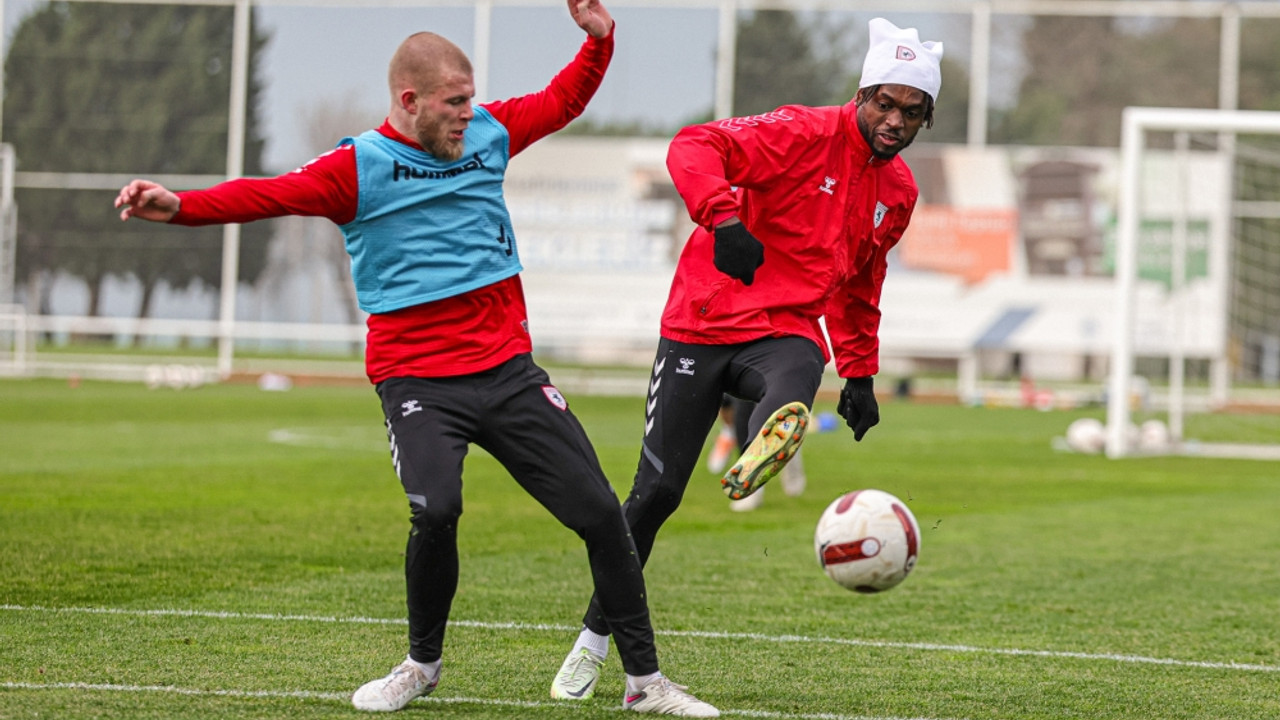 Samsunspor, Galatasaray maçının hazırlıklarını sürdürdü