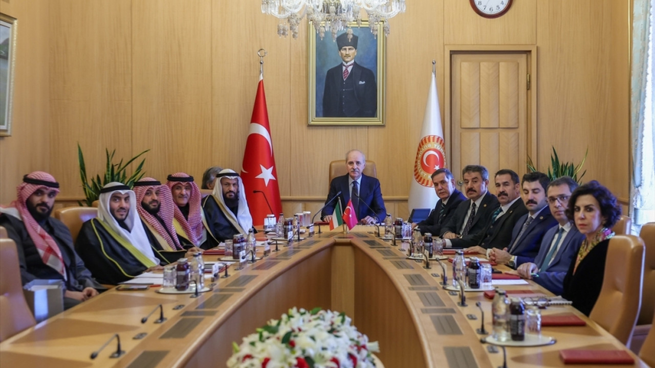 TBMM Başkanı Kurtulmuş, Kuveyt Meclisi heyetini kabul etti: