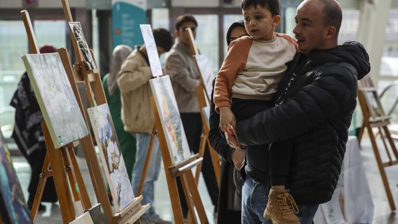 YEDAM Atölye Sergisi, Ankara Tren Garı'nda açıldı