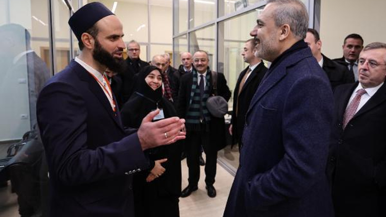 Bakan Fidan, Arnavutluk'un başkenti Tiran'da/ Ek fotoğraf
